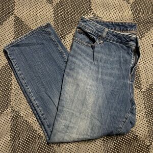 L.L. Bean Women's Straight Leg Blue Jeans